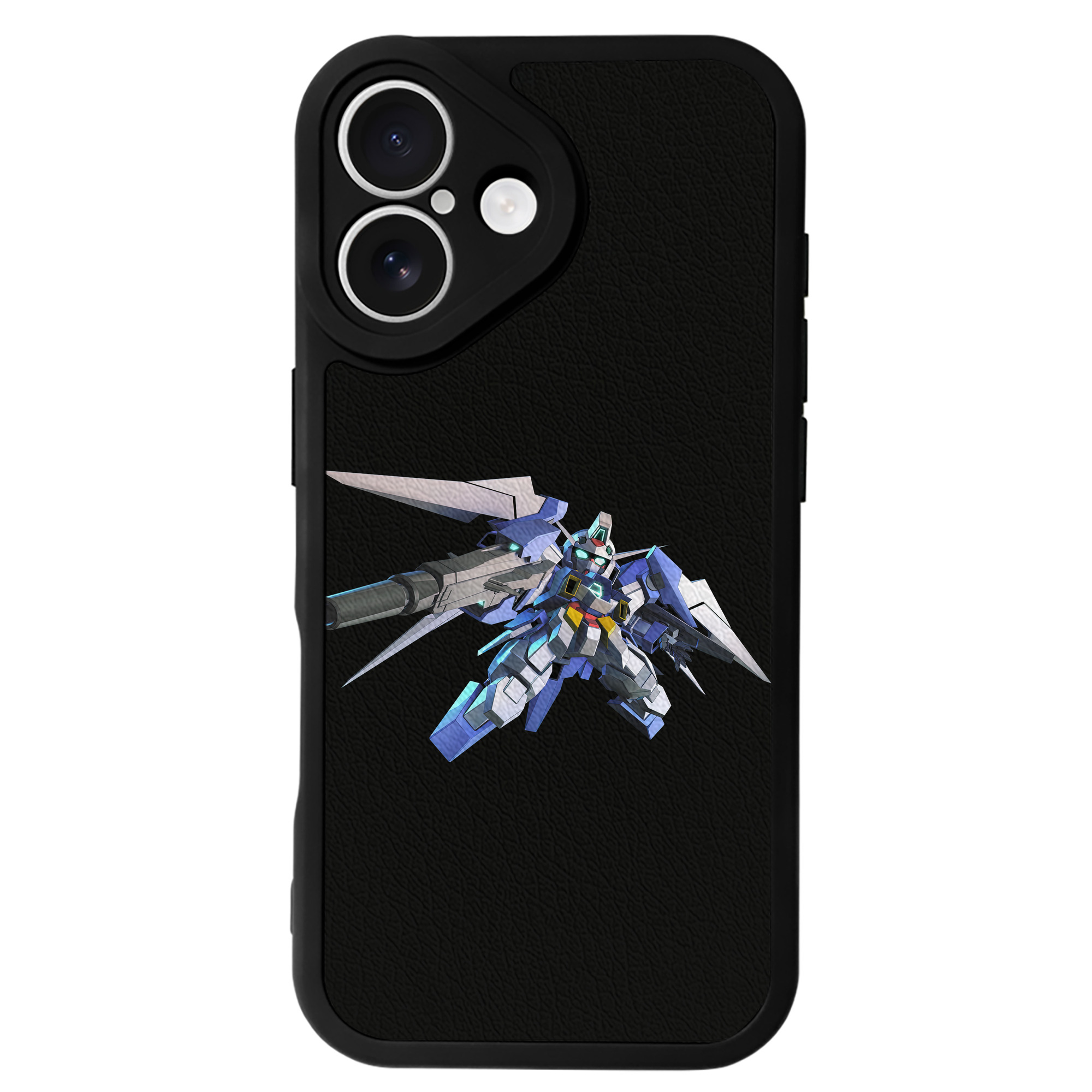 （画像用） 機動戦士ガンダム Mobile Suit Gundam 【iPhone 16シリーズ対応】シリコンスマホケース（レザー調） 材質：シリコン